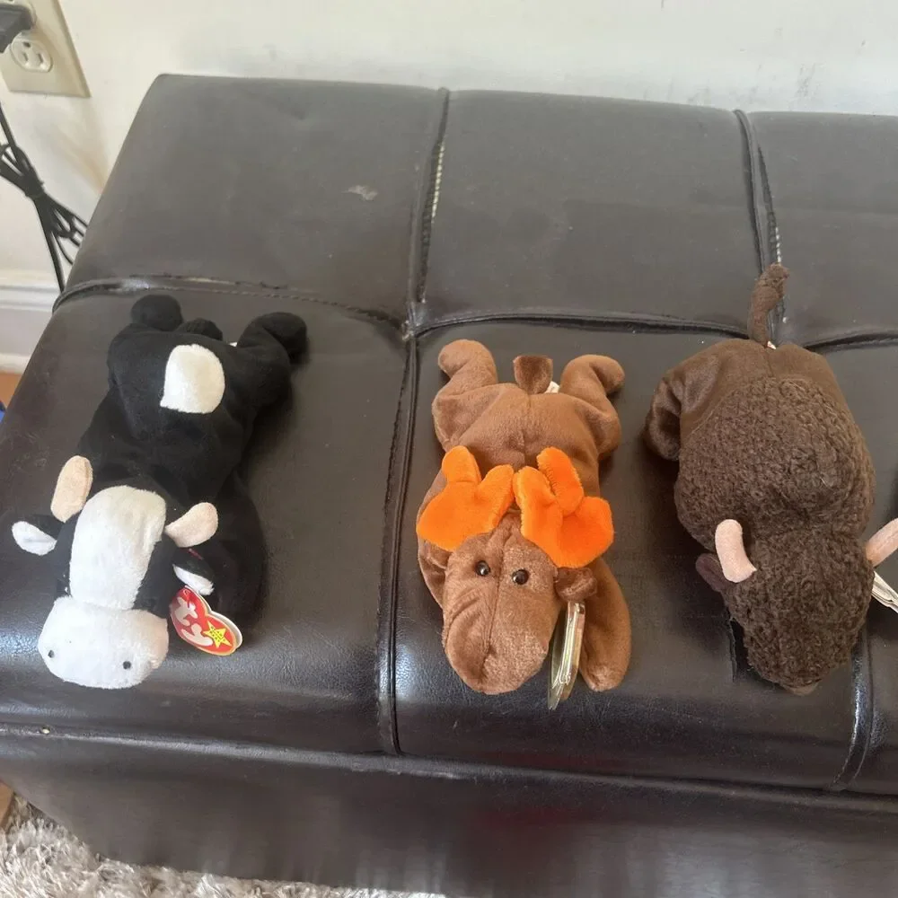 Ty Halloweenie Beanies 1990’s Retired Rare Teenie Beanie Plush Lot Of 6 Lot #5